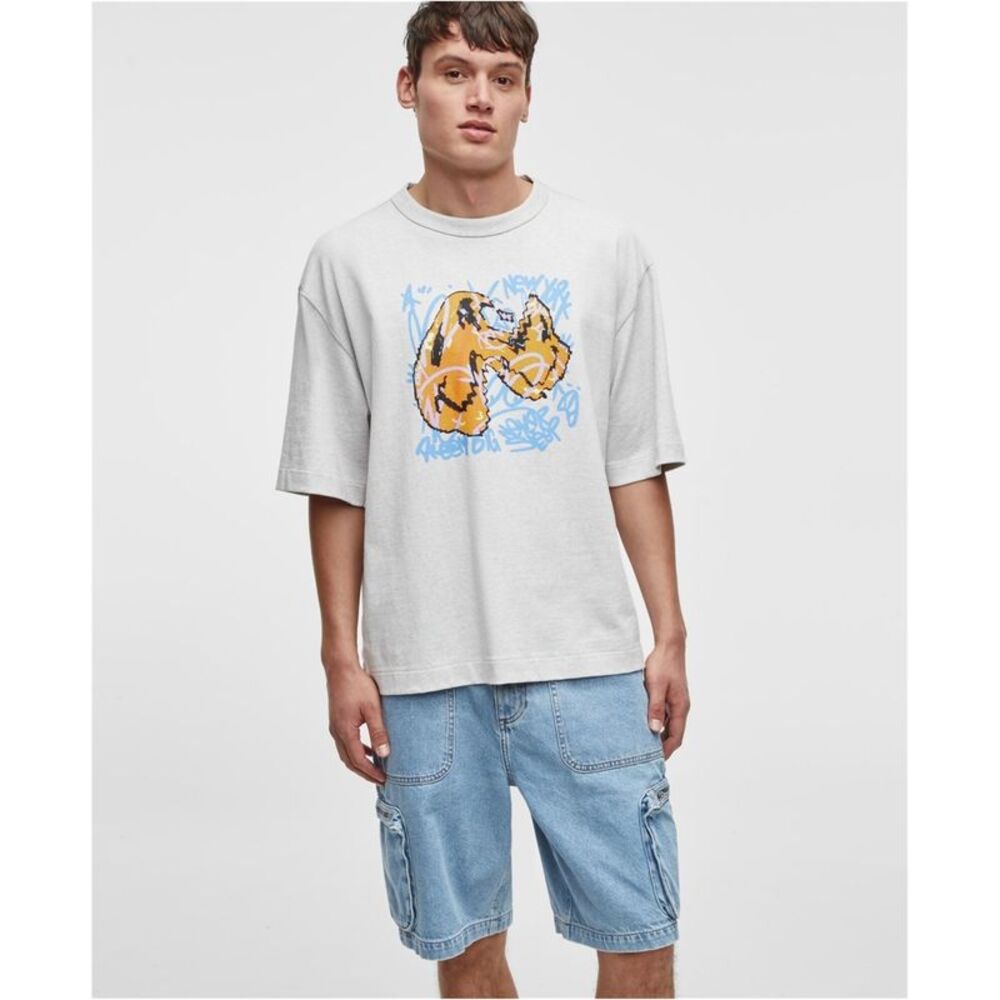 Mode Of One Mens Smile Graphic T-Shirt, NWT